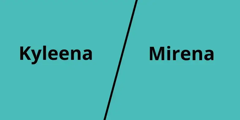 difference between kyleena and mirena