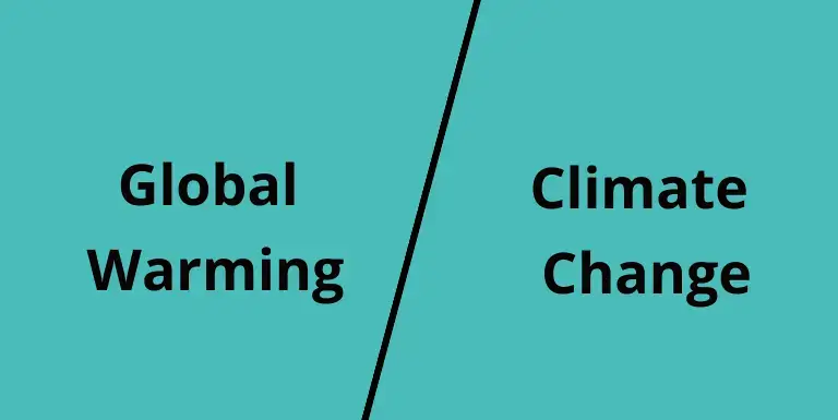 Difference Between Global Warming And Climate Change